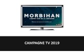 CAMPAGNE TV 2019 - Morbihan Tourisme · 2019. 3. 7. · Gagner des nouvelles parts de march ... Fans et non fans de la page Vues à + de 15 secondes Nombre de contacts total 166 000