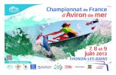 Championnat France Aviron mer - Le blog d'Astrid …...Le 17e championnat de France d’aviron de mer se déroule, cette année, à Thonon-les- Bains, les 7 et 8 juin. Il s’agit