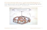 Constructions géométriques · 2018. 5. 2. · Travail autour de folios géométriques de L. De Vinci Rappels : Au CII, on va de la forme à la ﬁgure et au CIII, on passe à la
