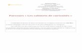 Parcours « Les cabinets de curiositéseculturel.spip.ac-rouen.fr/IMG/pdf/parcours_cabinet_curiosites.pdf · François 1 er (1494-1547) aménage le premier cabinet de curiosités