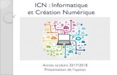 ICN : Informatique et Création NumériqueLes nouveaux modèles économiques de la musique Créer et publier son podcast . Des exemples concrets de projets envisagés pour l’année