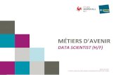 MÉTIERS D’AVENIR - Le Forem · 2017. 10. 11. · le métier de data scientist. Le data scientist trouve son origine dans la digitalisa-tion de la société et l’avènement du