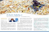 FAO MALI FA… · et pour la réconciliation au Mali, le pays a franchi une étape essentielle vers le réta-blissement de la sécurité et de la stabilité au sein du territoire