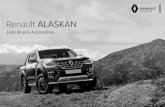 Liste de prix des accessoires Renault ALASKAN · Prolongez l’expérience Renault ALASKAN sur Renault Suisse se réserve le droit de modifier les prix ainsi que les équipements