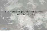 Evénement pluvio-orageux du 03-10-2015 - AMF83amf83.fr/wp-content/uploads/2015/10/Chronologie-Evenement-du-03 … · mercredi 21 octobre 2015. Carte du niveau d’Etat de sauvegarde