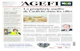 L'Agefi : 2019-04-10 mer - S15 - J100 - Edition nﾰ070 ... · «Il existe des offres d’emploi qui stipulent un âge maximum de 29 ans», affirme la directrice d’Avenir 50 plus.