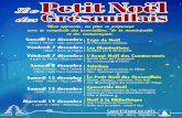 Petit Noël des Grésouillais - Saint-Étienne du Grès€¦ · «Les 13 desserts de Provence» Atelier pour les enfants - ouvert à tous Mercredi 19 décembre à partir de 15h00