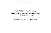 AVAST! antivirus Edition Professionnelle Version 4.8 Guide3kernels.free.fr/divers/notices/user-manual-pro-fre.pdf · Avast! antivirus est utilisé dans environ 75 millions de maisons