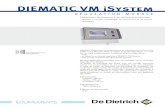DIEMATIC VM ¡System...5 PRÉSENTATION DE LA RÉGULATION DIEMATIC VM ¡SYSTEM ¼ DIEMATIC VM iSystem seule ou en réseau dans une cascade de chaudières avec une régulation DIEMATIC