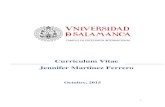 Currículum Vitae Jennifer Martínez Ferrerocef-ugr.org/wp-content/uploads/2015/10/Curriculum... · Facultad de Economía y Empresa Universidad de Salamanca -CURSO 2014-2015 Evaluación