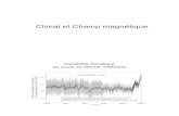 Variabilit climatique au cours du dernier mill nairefluteau/Master/cours4.pdf · Les changements climatiques au cours du dernier mill naire Crowley et al. Science (2000) Champ magn