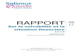 RAPPORT 05 17 Sur la solvabilité et la situation financière · Le siège social de l’ACPR se trouve au 61, rue Taitbout dans le 9ème arrondissement de Paris. Auditeur externe