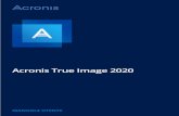 Acronis True Image 2020 - Sabrent...Acronis True Image 2020 è una suite software integrata che garantisce la sicurezza di tutte le informazioni sul PC. È possibile effettuare il