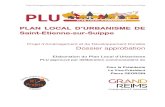 Saint-Etienne-sur-Suippe · 2019. 11. 22. · Projet d’Aménagement et de Développement Durables - Plan Local d'Urbanisme - Commune de Saint-Etienne-sur-Suippe Cabinet de conseils