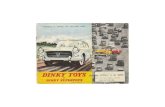 Catalogue Dinky Toys 1961 - gibitrains.pagesperso-orange.fr€¦ · DINKY TOYS 561 Camionnette CITROEN «Cibié porte latéral coulisse. Long. 90 mm DINKY TOYS ,525 a miliale 403»