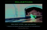 RAJASTHAN - Tourisme Pour Tous · 2019. 9. 27. · voyage en apothéose avec la visite du Taj Mahal! e13 & 14e jours : Agra - Delhi - Genève. Visite du fort d’Agra, retour à Delhi.