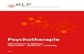 Psychotherapie - KLP...Autogene Psychotherapie, Katathym Imaginative Psychotherapie, Jahrgang: 1929 Jägerweg 11, 9201 Krumpendorf Hoffmanngasse 15, 9020 Klagenfurt 04229 / 33 70 Dr.