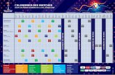 CALENDRIER DES MATCHESfifa.pressfire.net/media/newsletter/fwwc2019-Match... · 2018. 12. 8. · Matches de groupes Huitièmes de ﬁnale Quarts de ﬁnale Demi-ﬁnales place et ﬁnale