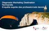 Diagnostic Marketing Destination Normandie Enquête auprès des … · PLAN MEDIA DE L'ENQUÊTE Enquête en ligne auprès des tour-opérateurs Envoi d'un e-mail personnalisé à nos