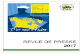 Revue de presse · 2019. 9. 13. · LA FÊTE DES CHANTS DE MARINS DE SAINT -JEAN -PORT -JOLI DU 16 AU 20 AOÛT 2017 Saint -Jean -Port -Joli, le 25 mai 2017 t Pour sa 19 e traversée