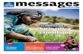 ALIMENTATION La menace climatiqueacsc.asso.fr/site/wp-content/uploads/2016/01/Messages... · 2016. 1. 14. · l’agriculture, l’alimentation et la forêt encourage la promotion