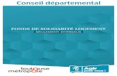 FONDS DE SOLIDARITÉ LOGEMENT - Haute-Garonne · 2020. 2. 20. · La loi N°2009-323 du 25 mars 2009 relative à la mobilisation pour le logement et la lutte contre les exclusions.