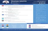 Thomas SOLTYS Communication & Social Media Management ...€¦ · EDC Paris# > 2011-2016 Master e-business EFREI > 2014-2016 Diplôme Stratégie digitale et Gestion de projet St John