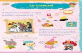 Le carnaval - Éditions Rue des écolesLe carnaval Le 2 février, c’est la Chandeleur ! Ce jour-là, on mange des crêpes au sucre, à la confiture, au chocolat... C’est comme