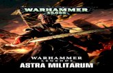 ASTRA MILITARUM - Warhammer Community · 2019. 12. 5. · NOM M CC CT F E PV A Cd Sv Rough Rider 10" 4+ 4+ 3 3 2 1 6 5+ Rough Rider Sergeant 10" 4+ 4+ 3 3 2 2 7 5+ Cette unité contient