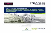 17DAR023 - Rhone · Un porté à connaissance a été déposé le 21/02/17 (Rapport EGIS E2112-ZAC Girondins du 17/02/16). Ce dernier a été validé par la DDT le 9/03/17 (dossier