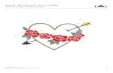Beatnik - Heart & Arrow / Coeur et Flèche Embroidery Chart ......votre broderie et posez le tissu au-dessus de votre motif, en le fixant avec des épingles ou du masking tape. Once