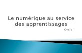 Le numérique au service des apprentissagesweb17.ac-poitiers.fr/Jonzac/IMG/pdf/le_numerique_au... · 2019. 2. 15. · Communiquer et apprendre avec le numérique Ecrire pour être