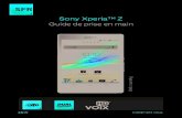 Sony Xperia™ Z Guide de prise en main - SFRdocs.sfr.fr/guide/mobile/sony/guide_sony_xperia_z.pdf · 2017. 2. 20. · COMMENT ACTIVER LE RéSEAU 4G SI VOUS AVEZ SOUSCRIT À UNE OFFRE