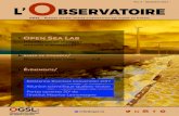 Open Sea Lab - OGSL...Open Sea Lab HackatHon de données marines européeenes p.2 bases de données/ nouveautés en ligne p.5 événements/ visibilité accrue pour les membres p.7