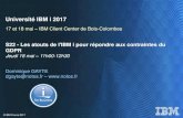 Université IBM i 2017 · 2017. 5. 26. · 17 et 18 mai –IBM Client Center de Bois-Colombes S22 ... – Telnet, FTPS, HTTPS ... –SSH/SFTP Développement –API de cryptage –QSHELL
