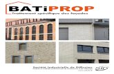BATiPROP...Traitement spécifique des façades Société Industrielle de Diffusion Produits et matériels professionnels de maintenance et de nettoyage Brique rouge Brique grise Grès