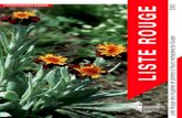 Liste rouge des espèces menacées de Suisse: Fougères et ......Rouge des fougères et plantes à fleurs est donc, avec la Liste Rouge des oiseaux nicheurs et celle des lichens, la
