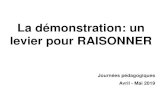 La démonstration: un levier pour RAISONNERdisciplines.ac-toulouse.fr/mathematiques/sites/... · 2020. 5. 12. · Nombres et calculs - Le nombre rationnel 1 3 n’est pas déimal.