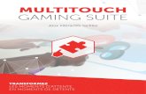 mULtItoUCH GamInG sUIte · 2020. 8. 31. · transformez les moments d’attente en moments de détente Multitouch Gaming Suite propose désormais 13 jeux interactifs garantissant