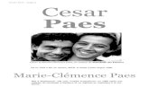 Cesar Paes - page 3 Cesar Paes - Films en bretagne...Cesar Paes - page 8 Cesar Paes - page 9 en Guyane. Un pays où plus de 50 % de la popu-lation est arrivé dans les 20 dernières