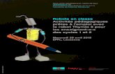 Robots en classe Activités pédagogiques prêtes à l’emploi ...mobots.epfl.ch/thymio/cours/robot_activités_29avril2015.pdfHaute école pédagogique du canton de Vaud UER Médias