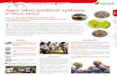 AGRICULTURAL RESEARCH FOR DEVELOPMENT Agro-silvo … · 2015. 6. 30. · degradation processes. Action research in partnership serves to design more productive, more sustainable crop-livestock