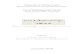 Cours de Thermodynamique (Chimie II) - F2Schoolf2school.com/wp-content/uploads/2019/10/Thermodynamique... · 2019. 10. 21. · République Algérienne Démocratique et Populaire Ministère