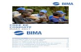 Un message du PDG et de la PDG adjointe - Bima Mobile · Web viewCODE DE CONDUITE MARS 2017 La mission de BIMA 3 Un message du PDG et de la PDG adjointe4 Section 1. Les valeurs au