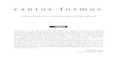 c a n t u s f o r m u s - SFR – NUMERICABLEmapage.noos.fr/cantusformus/dossier cantus formus.pdf · 2005. 11. 20. · Benjamin Britten : Sonate pour violoncelle et piano op. 65