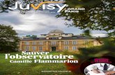 l'observatoire Sauver - Juvisy.frjuvisy.fr/images/publications/2016/Juvisy-Grand-Paris... · 2016. 11. 29. · Camille Flammarion lèguera l’observatoire, son mobilier et le fonds