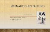 Le Cercle des Arts Martiaux de l'École Chen Pan Ling. (Paris ......Bagua Zhang etTai chi chuan Tuishou et Applications martiales Bâton du Bagua Zhang Exercices spécifiques pour