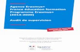 Agence Erasmus+ France éducation formation Programme Erasmus+ (2014-2020) Audit … · 2015. 12. 15. · Agence Erasmus+ France éducation formation Programme Erasmus+ (2014-2020)
