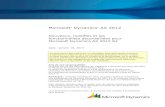Microsoft Dynamics AX 2012download.microsoft.com/download/8/8/1/881A0F8C-8C8... · Microsoft ® Dynamics ® AX 2012 Nouveaux, modifiés et les fonctionnalités déconseillées pour