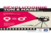 RÉVOLUTIONNE TON 8 MARS · 2019. 3. 4. · Exposition Portrait de femmes Du lundi 4 au vendredi 15 mars Les femmes du quartier Saint-Martin s’expriment en peintures, dessins et
